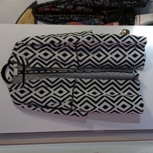 Black & White duster